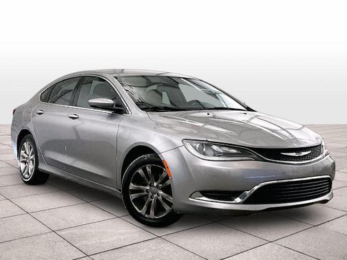 Billet Silver Metallic Clearcoat 2015 Chrysler 200 Limited