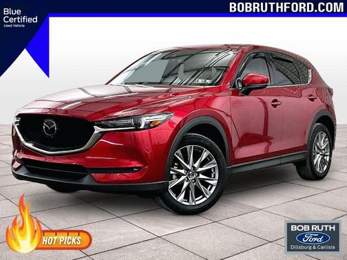 Soul Red Crystal Metallic 2021 Mazda CX-5 Grand Touring