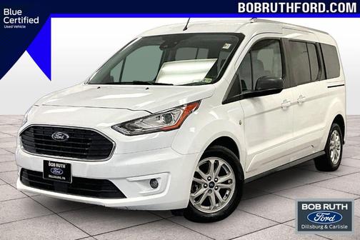 Frozen White 2020 Ford Transit Connect XLT