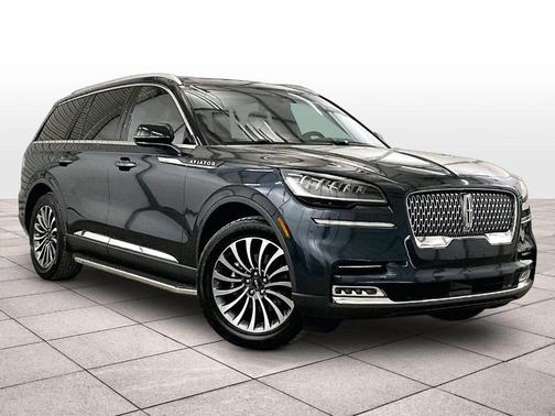 Flight Blue 2021 Lincoln Aviator Reserve AWD