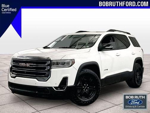 Summit White 2021 GMC Acadia AT4