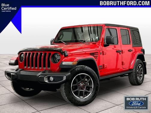 Firecracker Red Clearcoat 2021 Jeep Wrangler Unlimited Sport