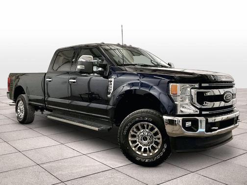 Blue 2022 Ford F-350 XLT