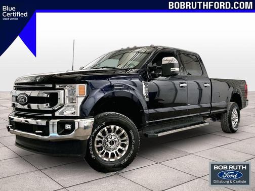 Blue 2022 Ford F-350 XLT