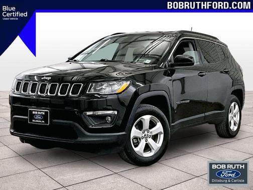 Diamond Black 2020 Jeep Compass Latitude