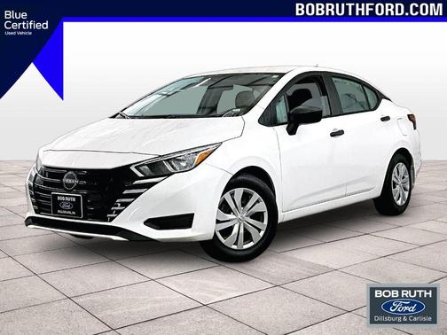 Cloud White 2024 Nissan Versa S
