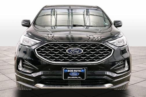 Agate Black 2020 Ford Edge Titanium