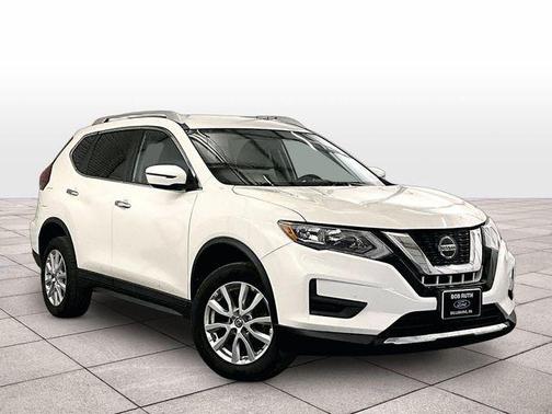 Glacier White 2018 Nissan Rogue SV
