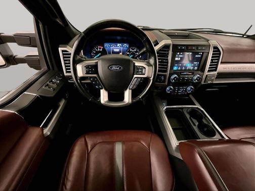 White Platinum Tri-Coat Metallic 2019 Ford F-350 Platinum