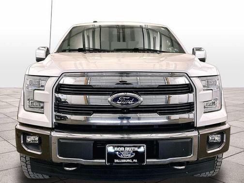 White Platinum Tri-Coat Metallic 2017 Ford F-150 King Ranch