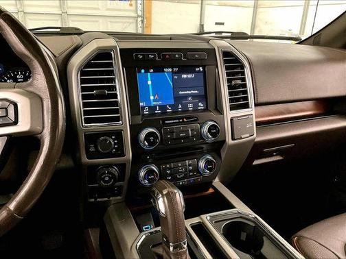 White Platinum Tri-Coat Metallic 2017 Ford F-150 King Ranch