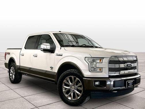 White Platinum Tri-Coat Metallic 2017 Ford F-150 King Ranch