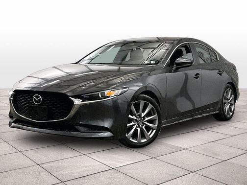 Machine Gray Metallic 2021 Mazda Mazda3 FWD w/Select Package