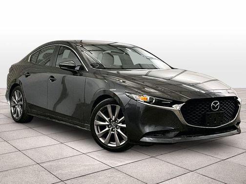Machine Gray Metallic 2021 Mazda Mazda3 FWD w/Select Package