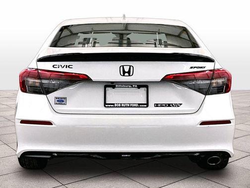 Platinum White Pearl 2022 Honda Civic Sport