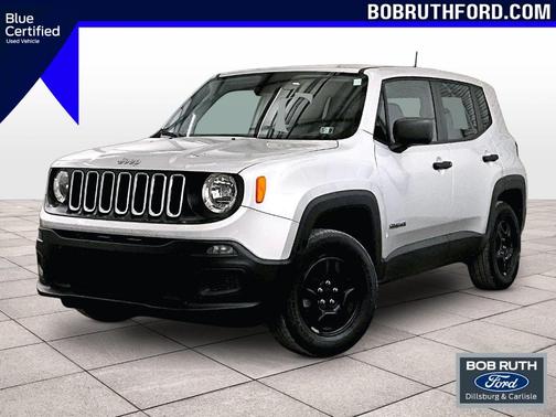 Glacier Metallic 2018 Jeep Renegade Sport