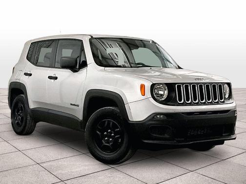 Glacier Metallic 2018 Jeep Renegade Sport