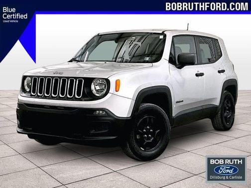 Glacier Metallic 2018 Jeep Renegade Sport