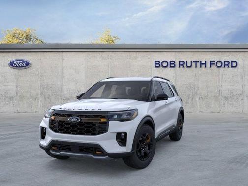Space White Metallic 2026 Ford Explorer Tremor