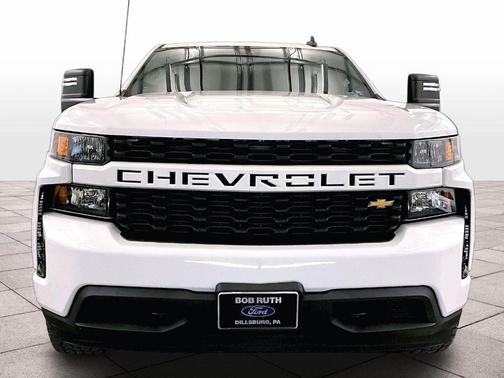 Summit White 2021 Chevrolet Silverado 1500 Custom