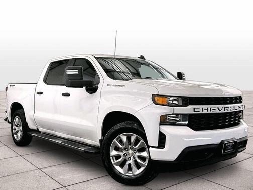 Summit White 2021 Chevrolet Silverado 1500 Custom