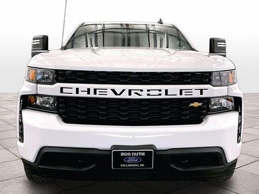 Summit White 2021 Chevrolet Silverado 1500 Custom