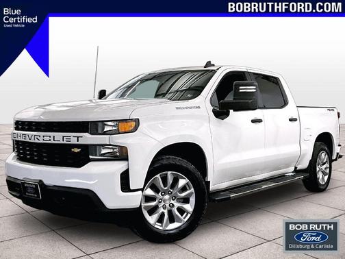 Summit White 2021 Chevrolet Silverado 1500 Custom