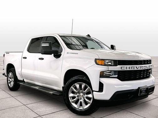 Summit White 2021 Chevrolet Silverado 1500 Custom