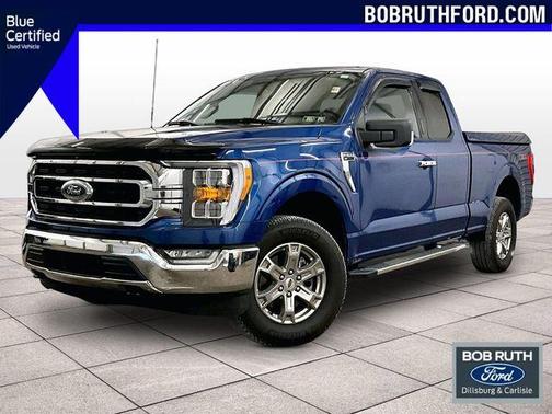 Atlas Blue Metallic 2023 Ford F-150 XLT
