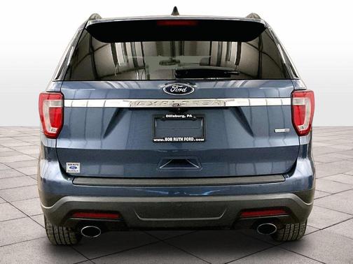 Blue 2018 Ford Explorer Base