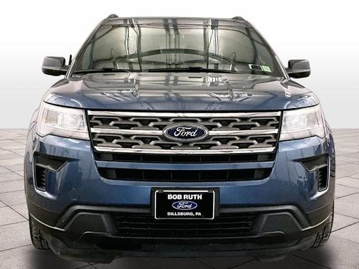 Blue 2018 Ford Explorer Base