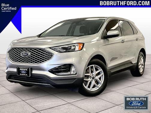 Iconic Silver 2023 Ford Edge SEL