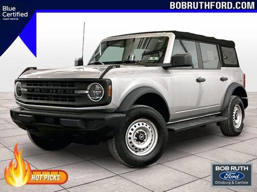 Iconic Silver 2023 Ford Bronco