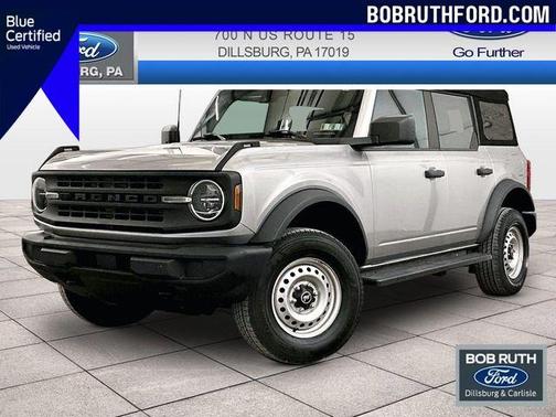 Iconic Silver Metallic 2023 Ford Bronco