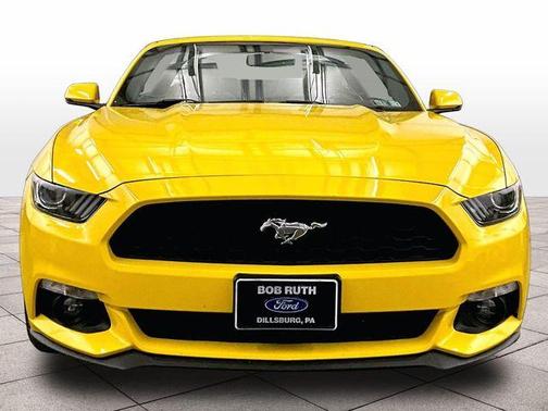 Triple Yellow Tri-Coat 2015 Ford Mustang EcoBoost Premium