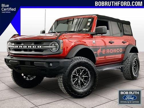 Chili Pepper Red 2022 Ford Bronco Big Bend
