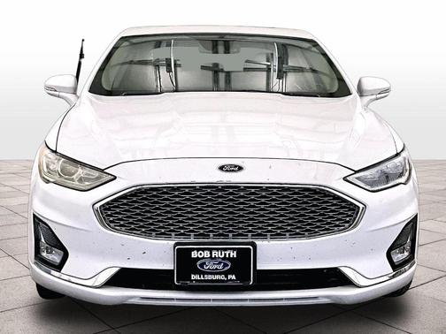 Oxford White 2019 Ford Fusion Titanium