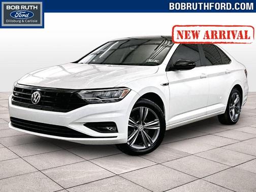 Pure White 2019 Volkswagen Jetta 1.4T R-Line