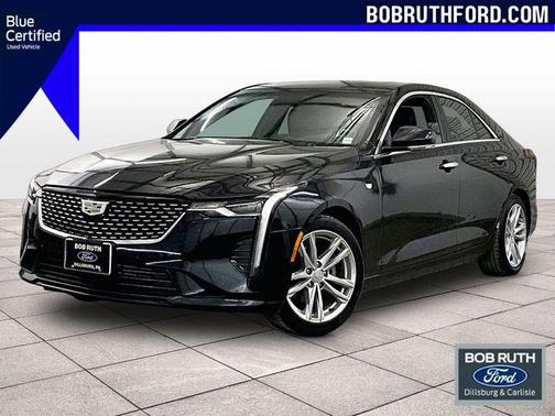 Dark Moon Metallic 2020 Cadillac CT4 Luxury