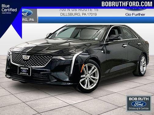 Dark Moon Metallic 2020 Cadillac CT4 Luxury