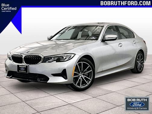 Glacier Silver Metallic 2019 BMW 330 i xDrive