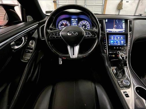Dynamic Sunstone Red 2018 INFINITI Q60 3.0t Red Sport 400