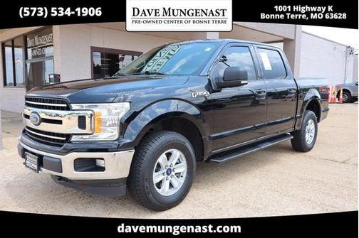 Shadow Black 2018 Ford F-150 XLT