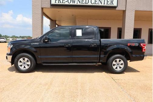 Shadow Black 2018 Ford F-150 XLT