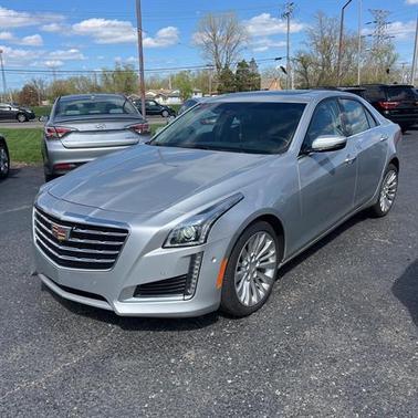 Silver 2018 Cadillac CTS 3.6L Premium Luxury