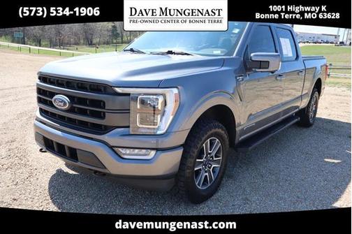 Carbonized Gray 2021 Ford F-150 Lariat