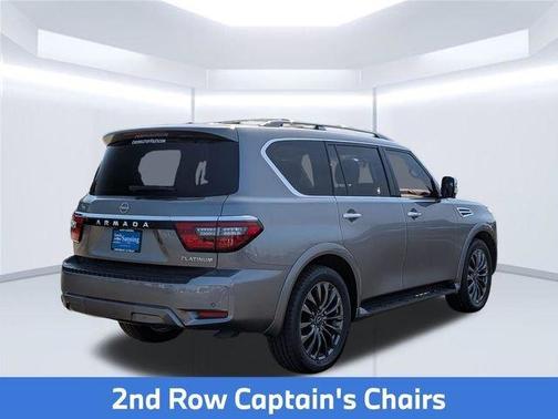 Gun Metallic 2024 Nissan Armada Platinum