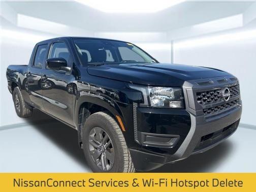 Black 2025 Nissan Frontier SV