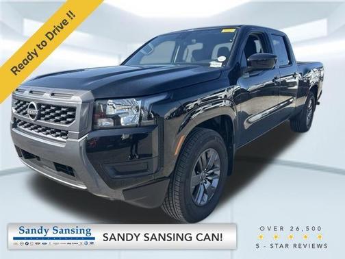 Black 2025 Nissan Frontier SV
