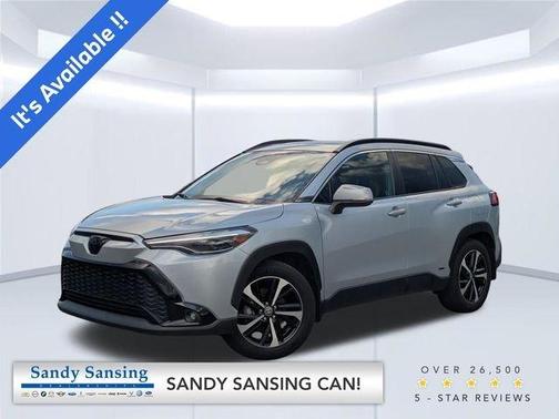 Silver 2023 Toyota Corolla Cross Hybrid XSE